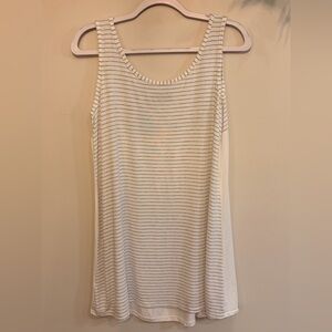 MIIK Striped  w/ Pleated Back Dress/Tunic